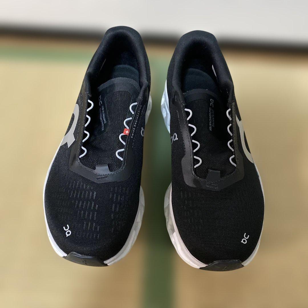 On クラウドモンスター2 ブラック スニーカー 25.5 送料無料