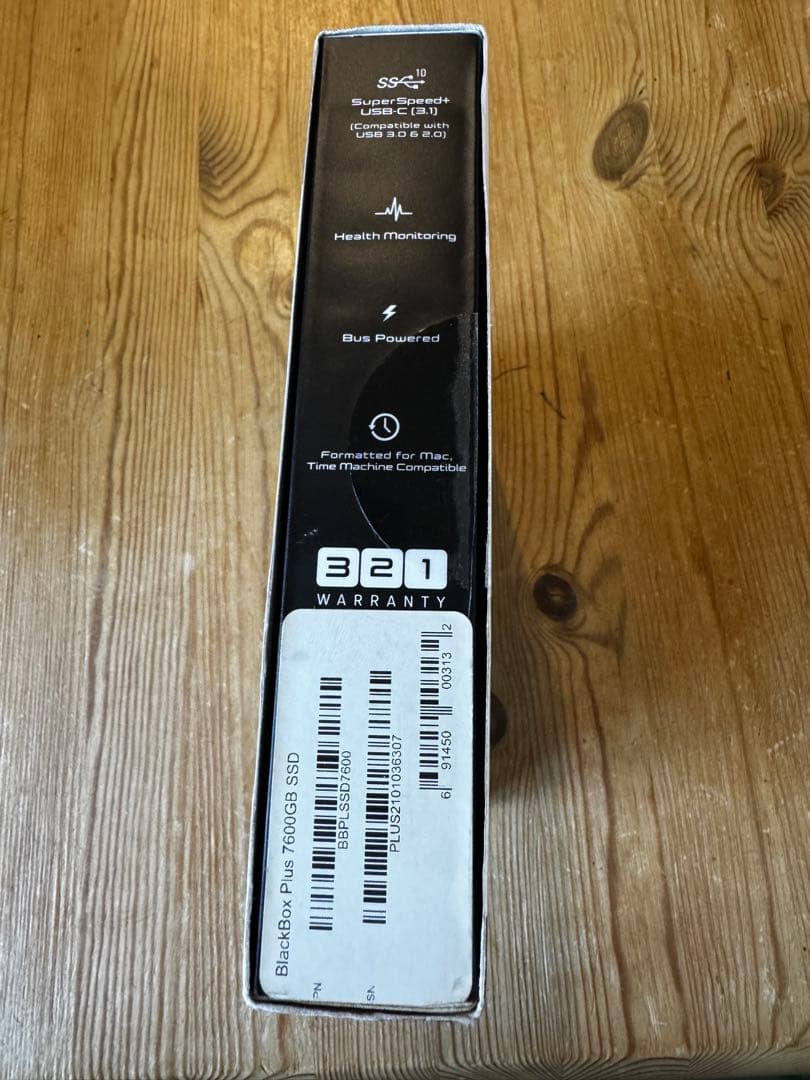 外付けハードディスク・ドライブ Glyph Blackbox Plus 7.68TB SSD