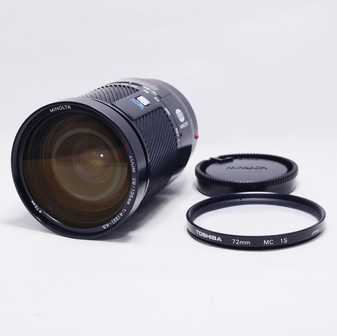 名玉 美品 Minolta AF 28-135mm f4-4.5 ズームレンズ