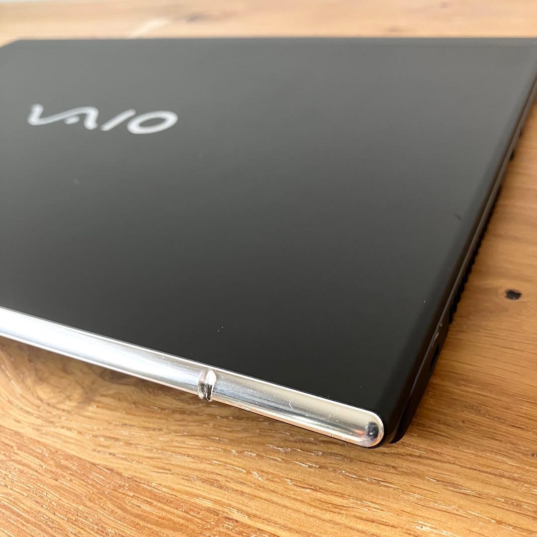 バッテリー良好/16G/VAIO/SSD/Windows11/黒/ノートパソコン