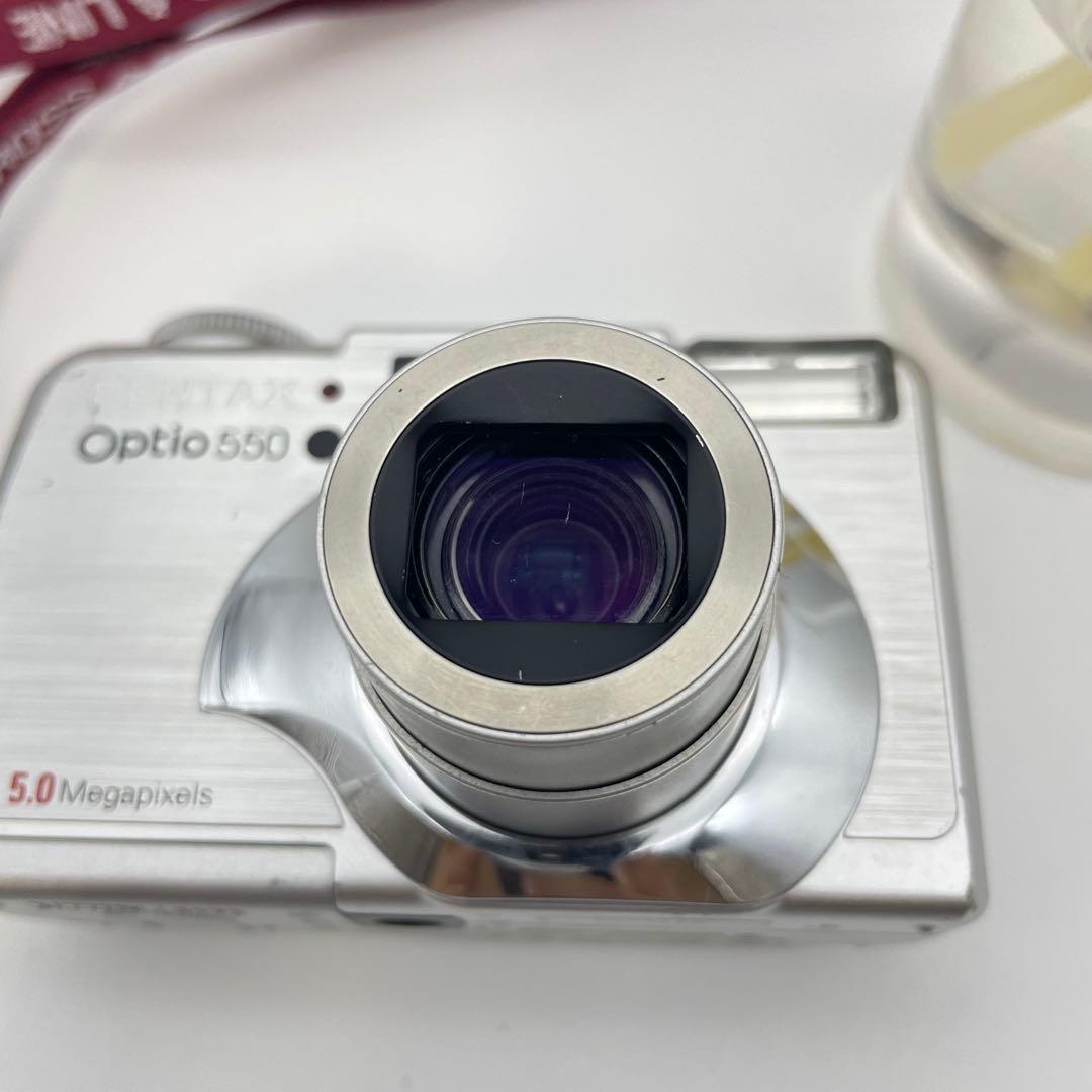 スマホ転送OK✨PENTAX Optio 550✨動作確認済 CCD デジカメ♪