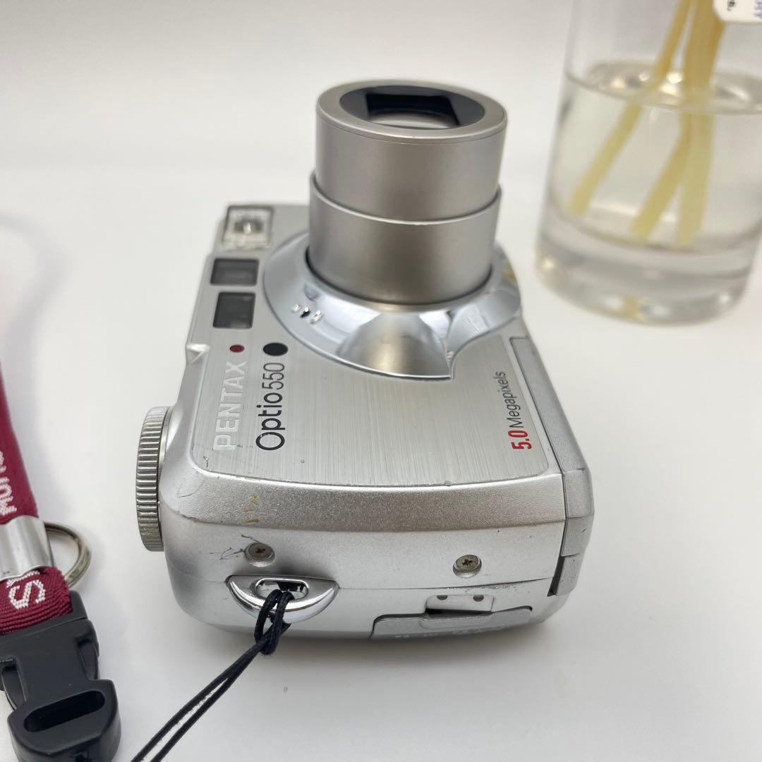 スマホ転送OK✨PENTAX Optio 550✨動作確認済 CCD デジカメ♪