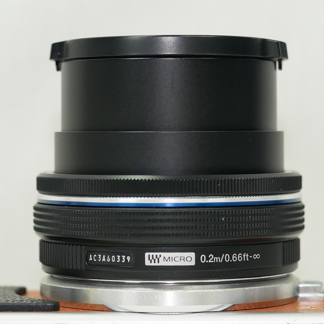 オリンパス電動パンケーキレンズ M.ZUIKO 14-42mm+自動開閉キャップ