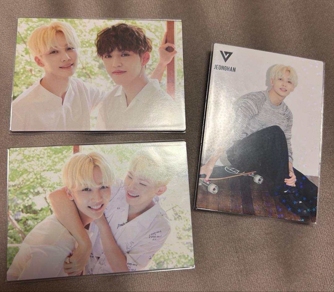 SEVENTEEN ジョンハンエスクプス、ジョンハンウジ、ジョンハン　トレカ