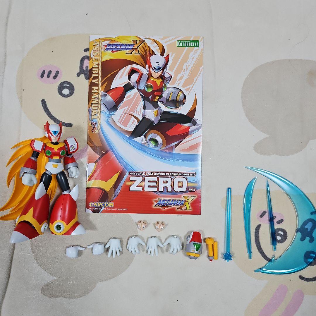 【組立済】コトブキヤ ロックマンX ゼロ プラモデル 壽屋 フィギュア