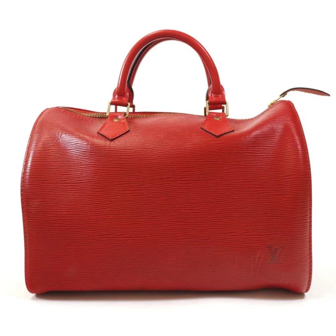 Louis Vuitton ルイヴィトン ボストンバッグ 赤