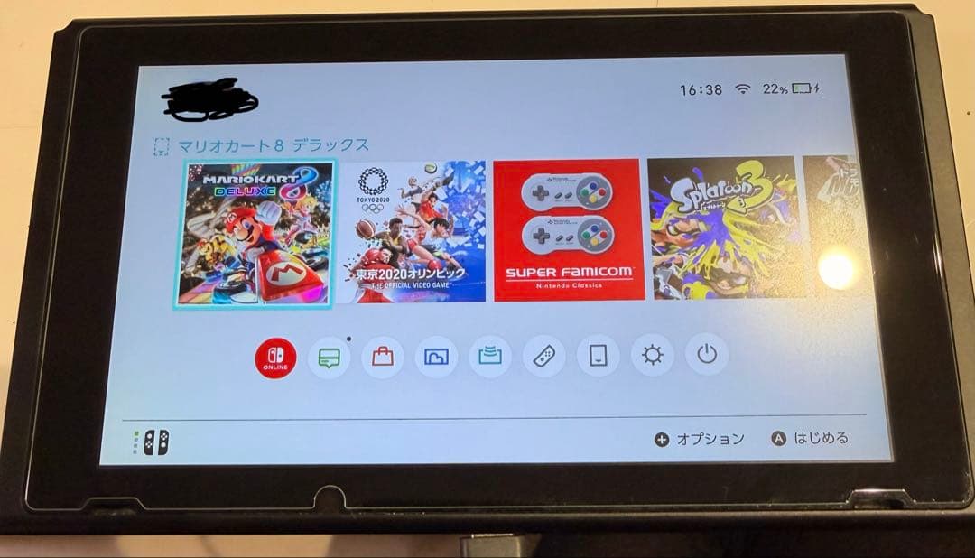 Nintendo Switch ブラック本体　どうぶつの森