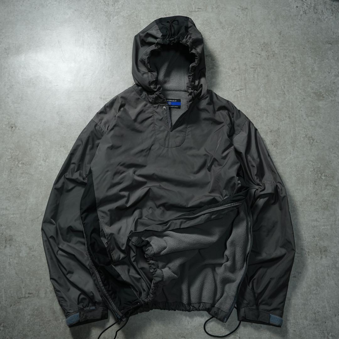 00s R.NEWBOLD archive ナイロンパーカー フリースライナー