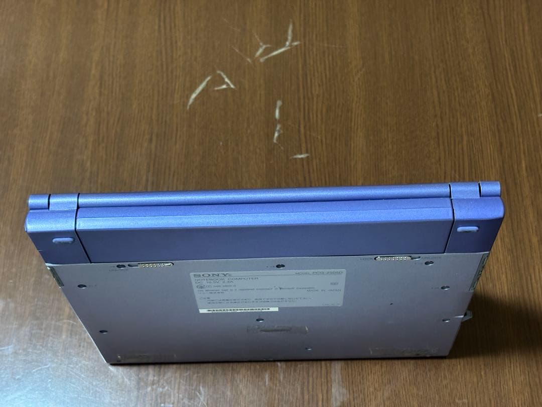 SONY VAIO PCG-Z505D ジャンク扱い Windows 98