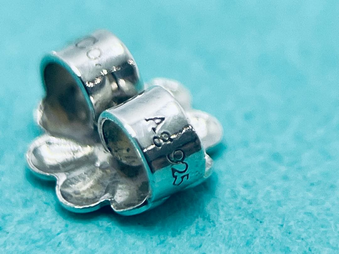 h818 美品　ティファニー　1837 オープン　サークル　ピアス　片耳　925