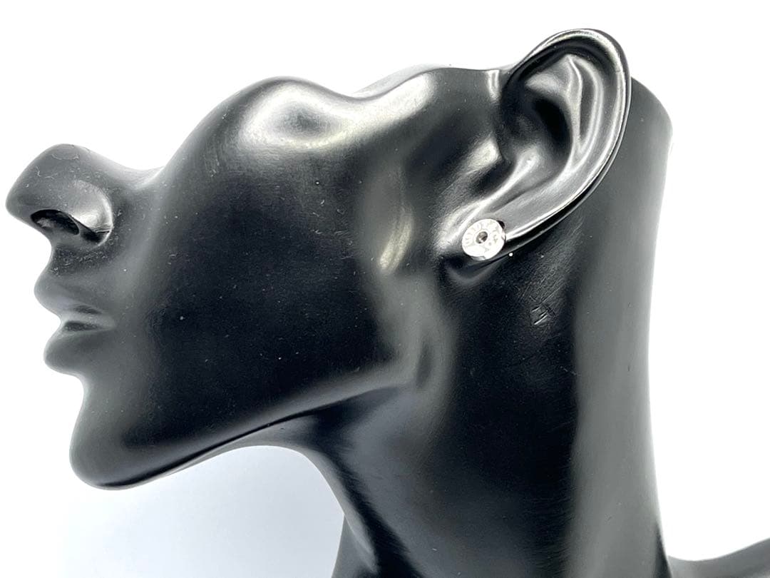 h818 美品　ティファニー　1837 オープン　サークル　ピアス　片耳　925