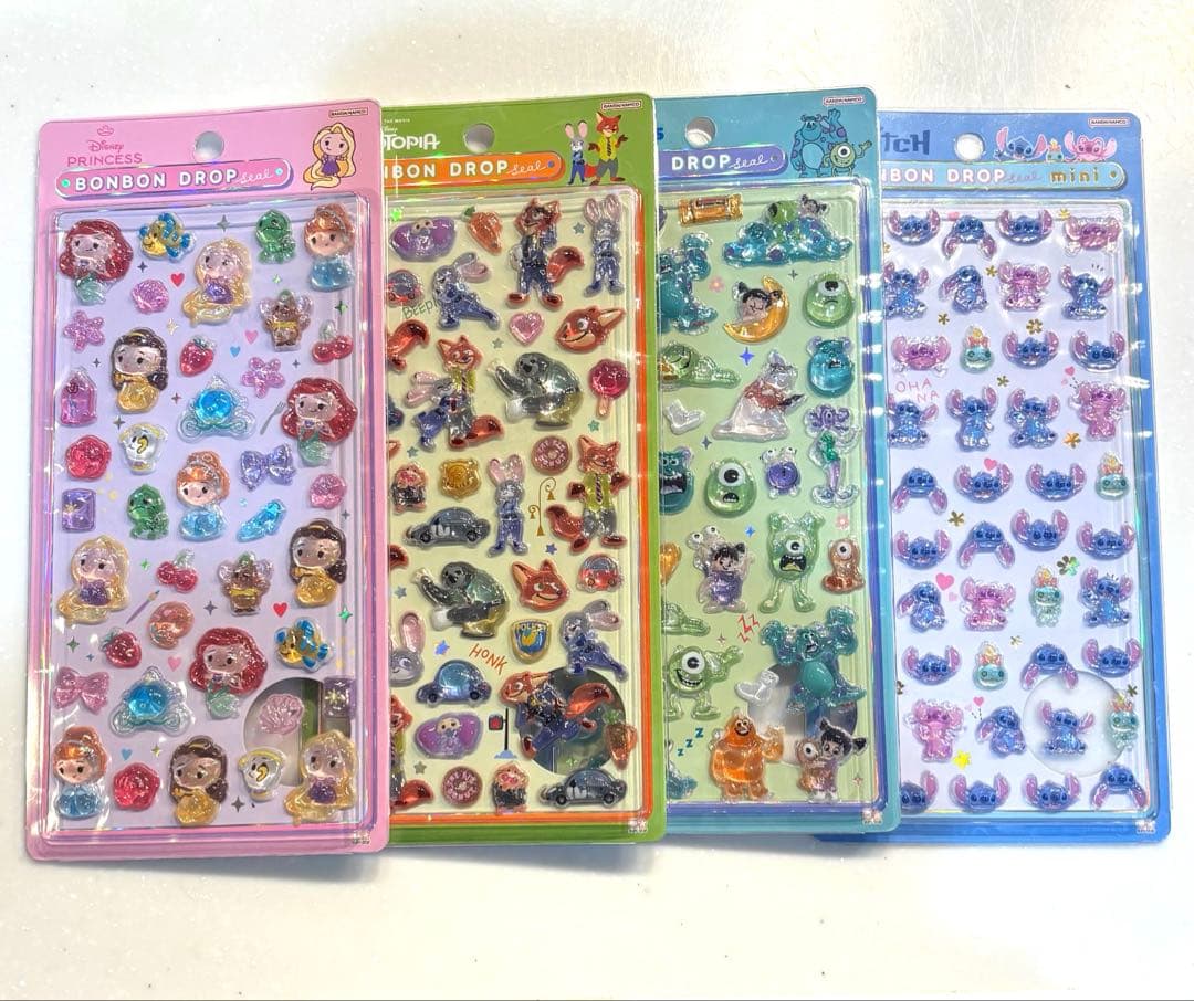 【正規品】ボンボンドロップシール4枚セット