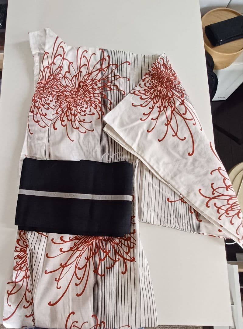 こむさでもーど　浴衣　菊　彼岸花　曼珠沙華