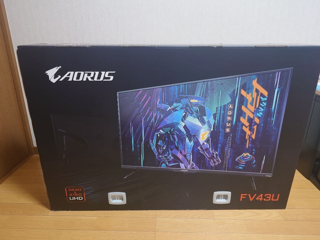 AORUS FV43U 4K UHD モニター