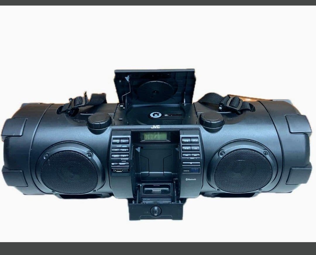 ⭐JVC ケンウッド パワードウーハーCDシステムブラック RV-NB90