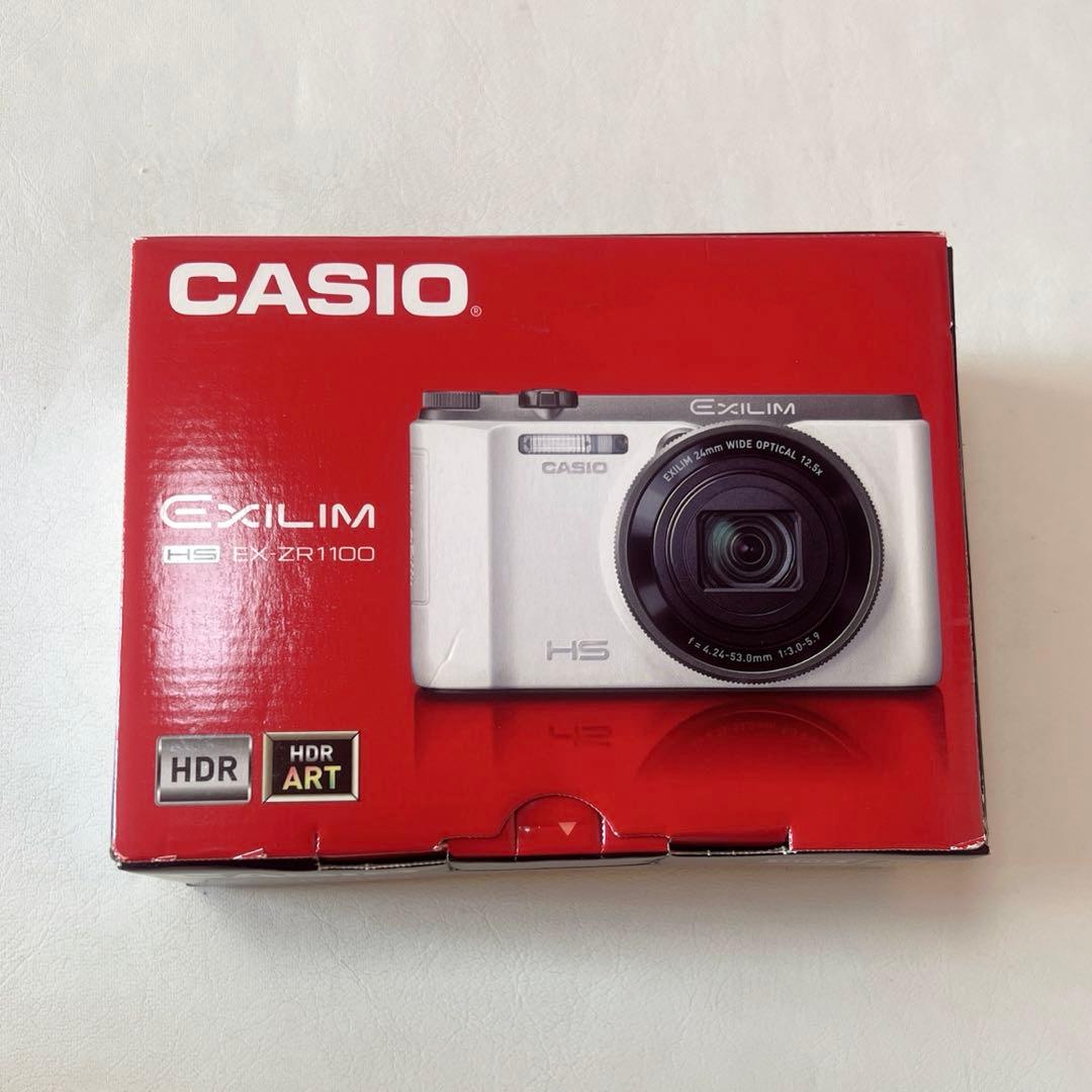 【美品】CASIO EX-ZR1100 ホワイト