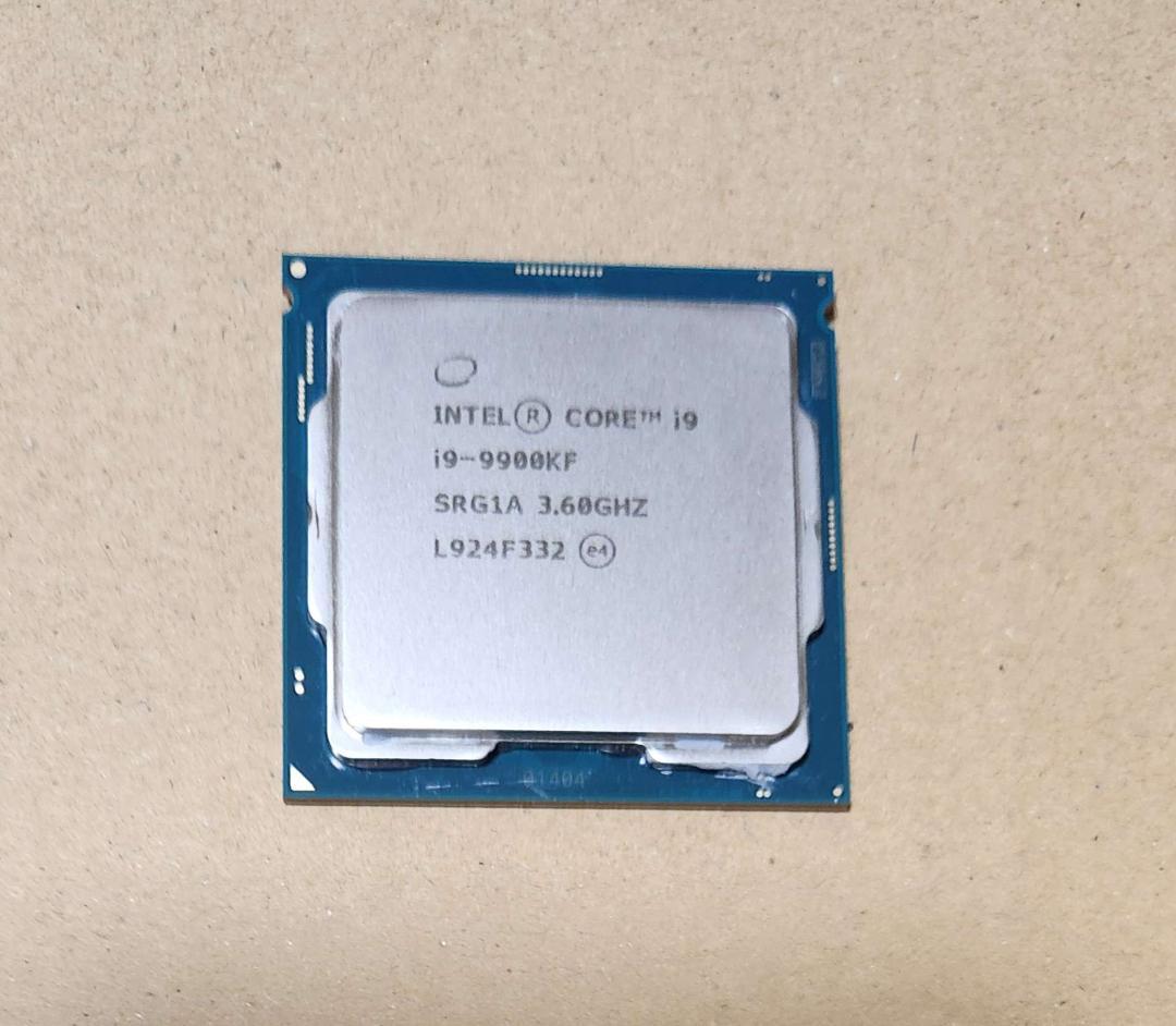 Intel Core i9-9900KF CPU 中古