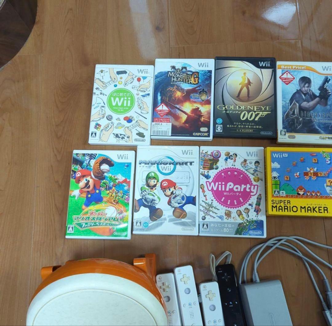 WiiＵ　32GB　プレミアムセット　すぐ遊べる！　　ダウンロードソフト付き！