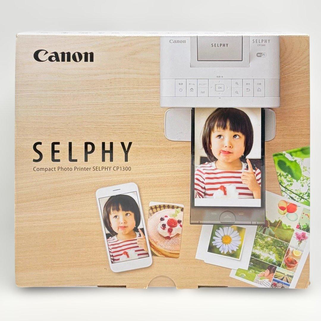 未使用級✨Canon SELPHY CP1300 コンパクトフォトプリンター