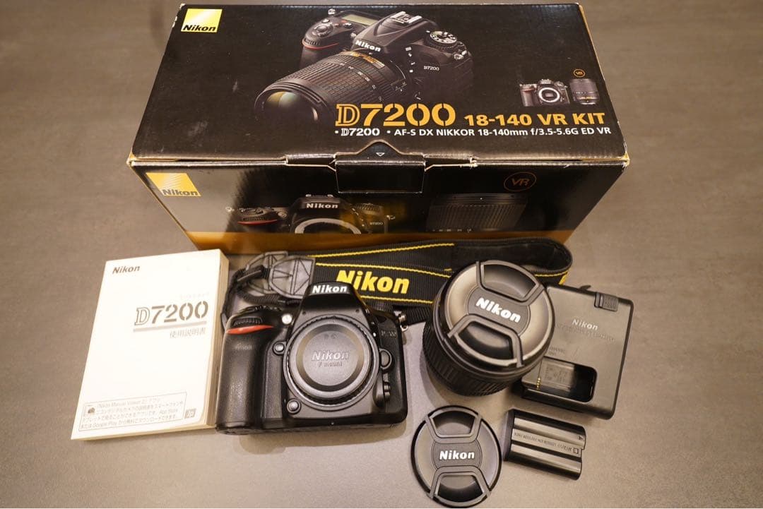 Nikon D7200 レンズキット　&　レンズ2本