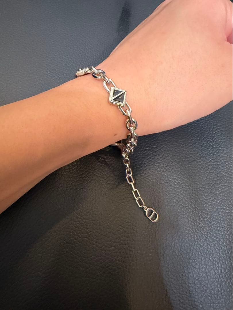 【美品】DIOR ディオール ブレスレット シルバー　正規品