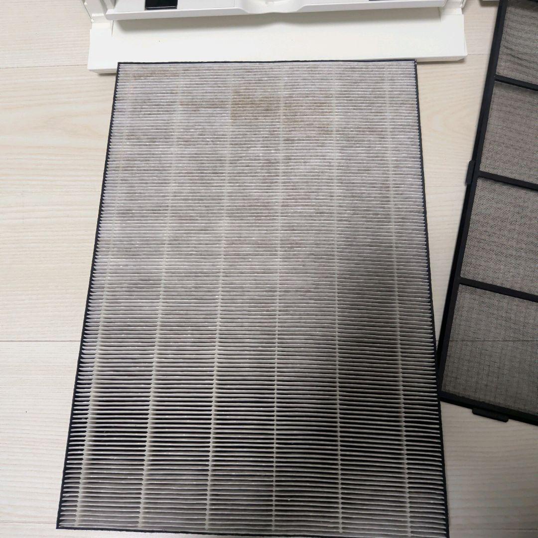 【美品】パナソニック 加湿空気清浄機 ナノイーX搭載 F-VC70XT-W