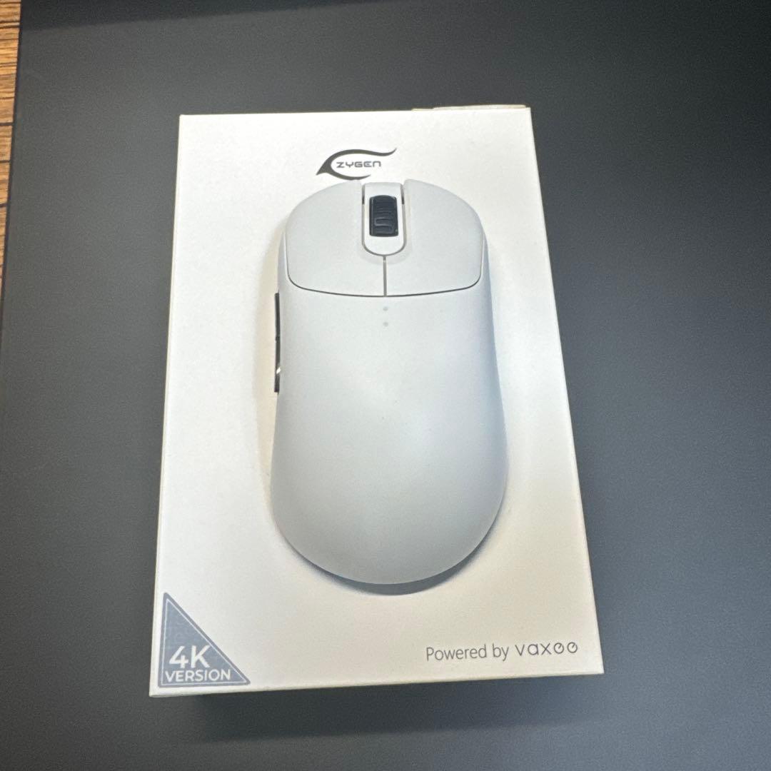 vaxee NP-01 ワイヤレスマウス 4K ホワイト
