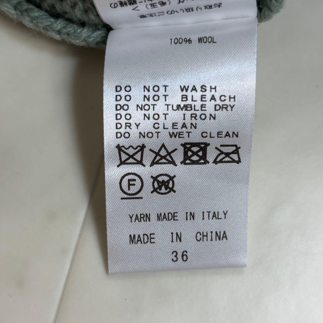 CINOH チノ★新品タグつき★ウールクルーネックニット オーバーサイズ