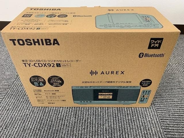 『未使用品』TOSHIBA TY-CDX92 Bluetooth　コンポ