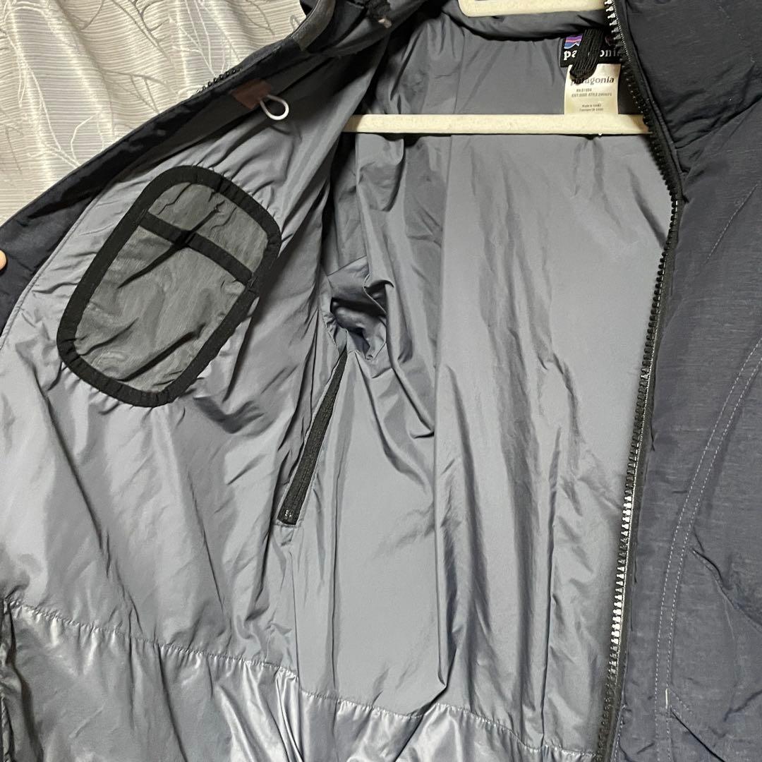 【06年希少】パタゴニア ルビコンパフジャケット Y2K テック系 カーブ縫製