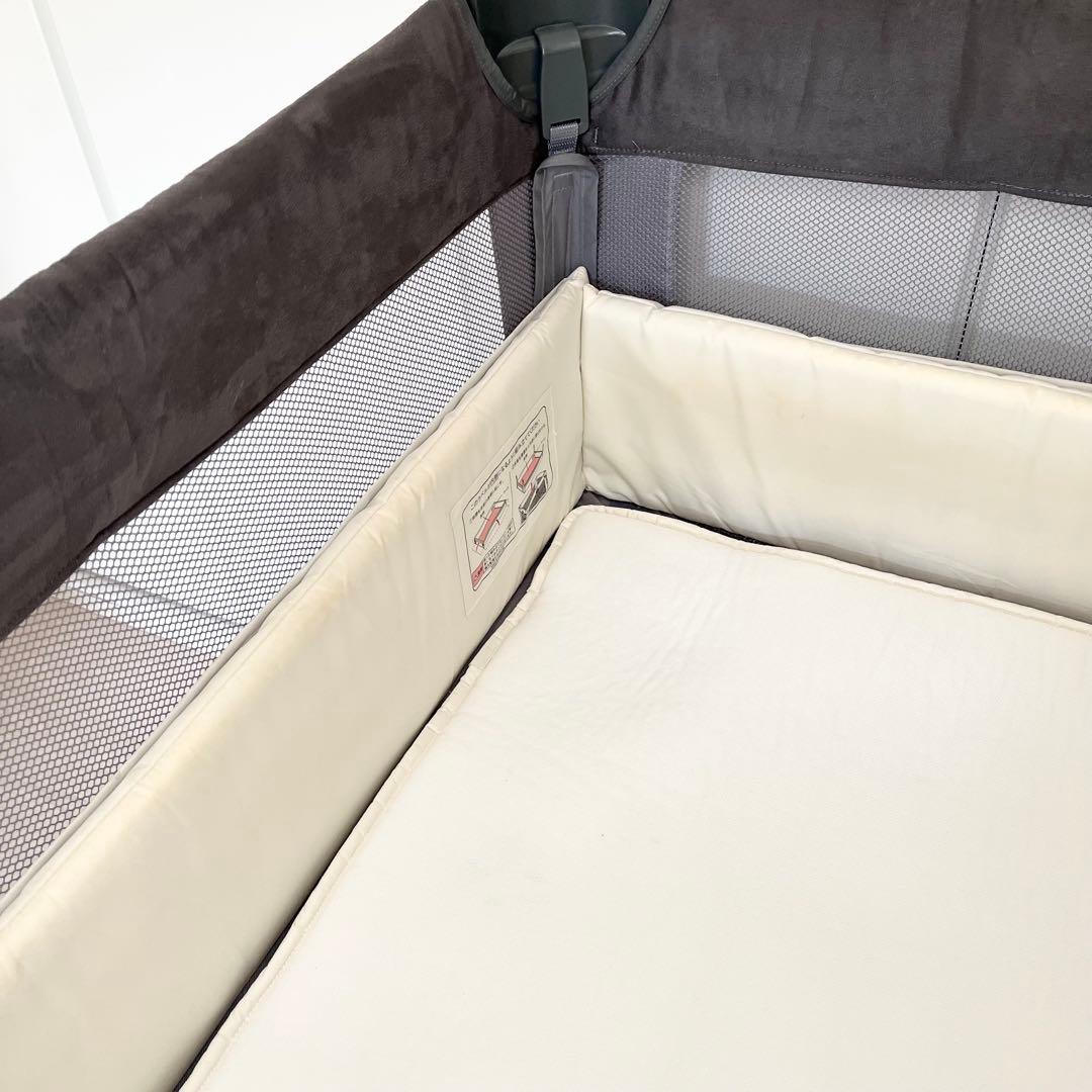 【送料無料】Aprica ココネルエアープラスAB ベビーベッド マットレス付き