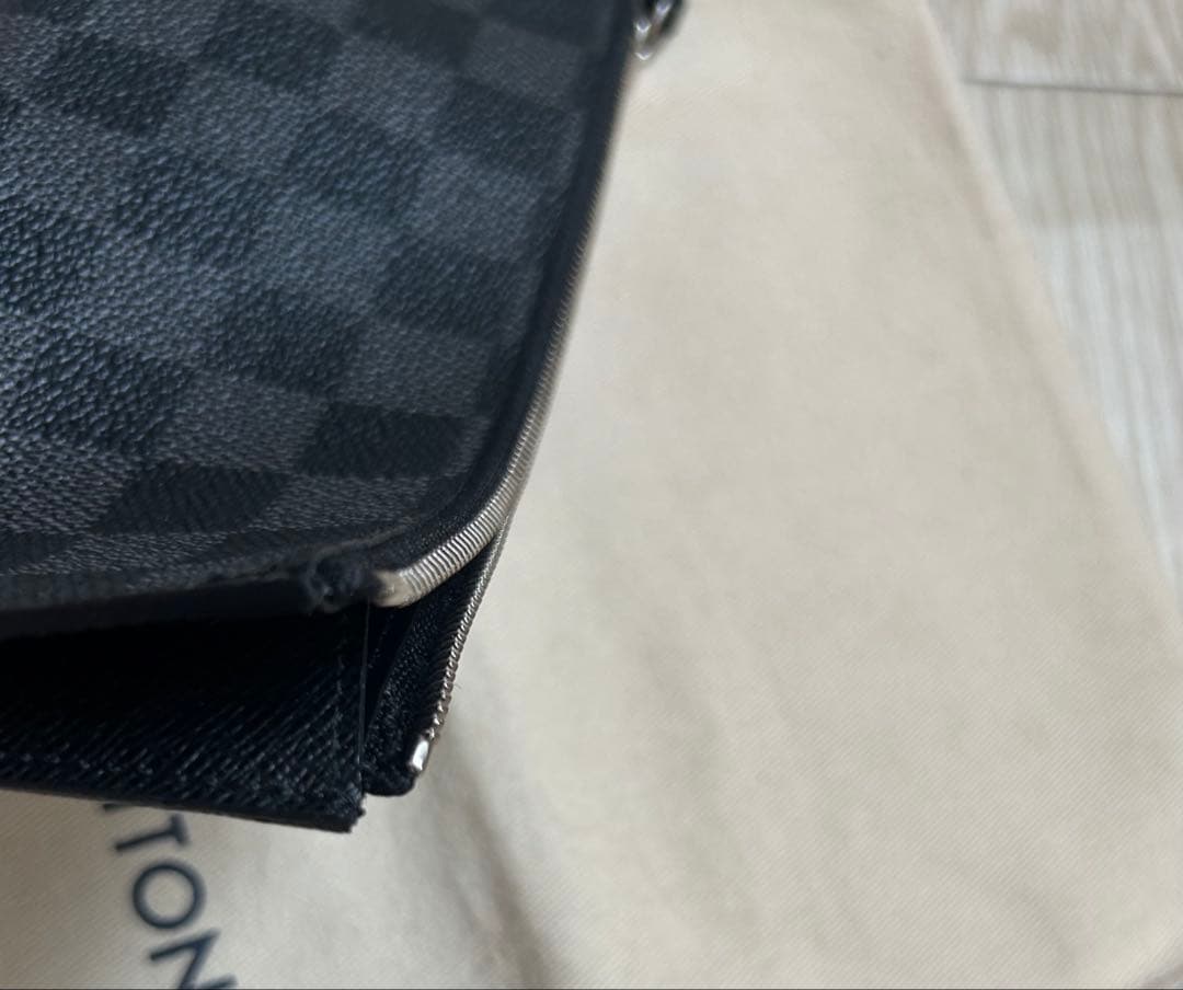 LOUIS VUITTON ダミエ長財布 保存袋付き