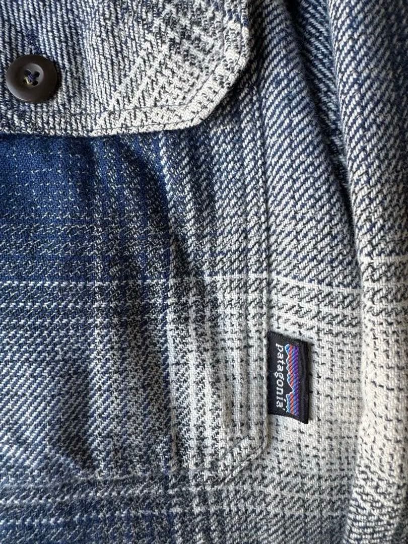 patagonia オンブレ シャドー リバーシブル ネルシャツ