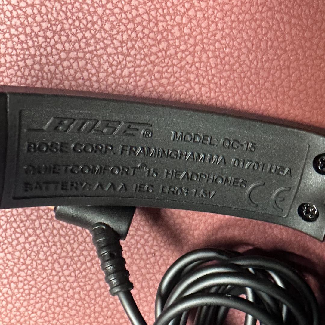 BOSE QuietComfort 15 ノイズキャンセリング QC-15