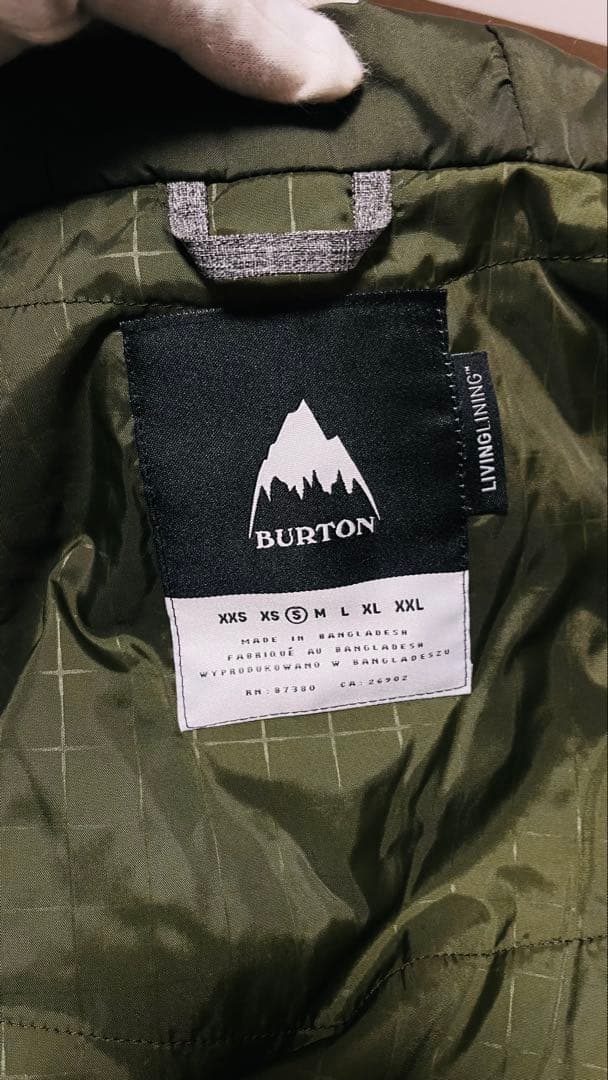 【BURTON】バートン・スノーボードウェア・サイズ：S