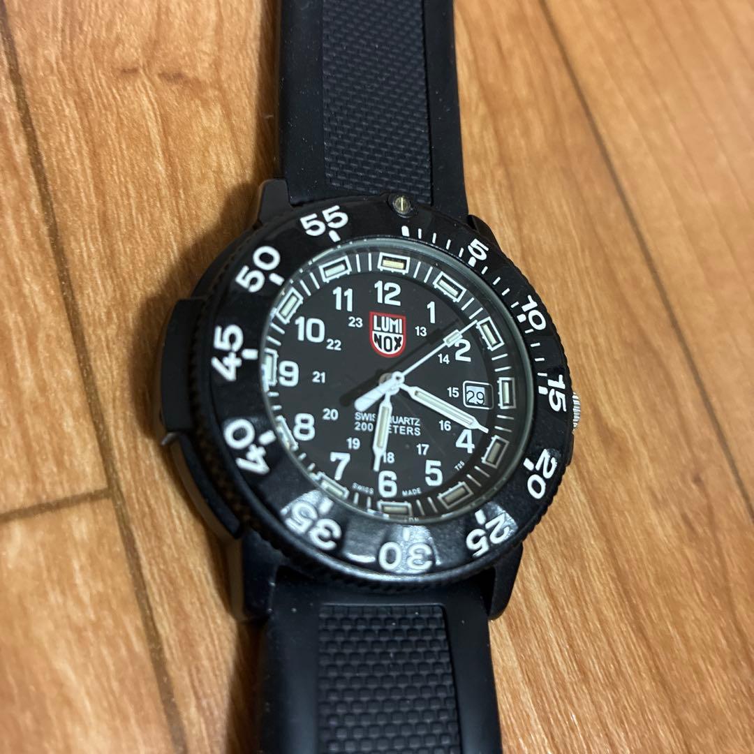 Luminox ネイビーシールズ　クォーツ腕時計 ブラック