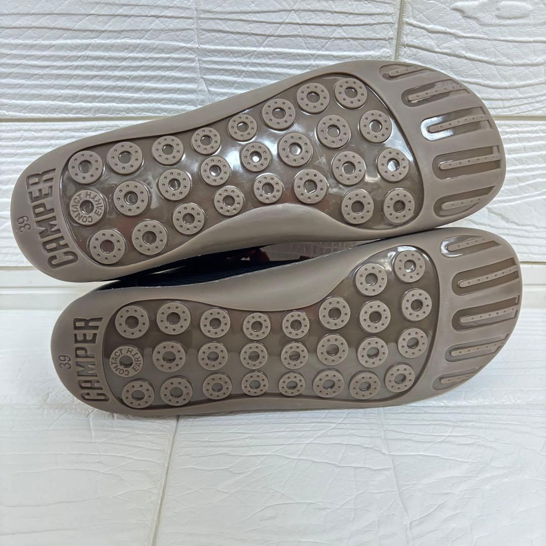 【新品未使用】CAMPER ペウカミPeu Cami ブラック レザー 39