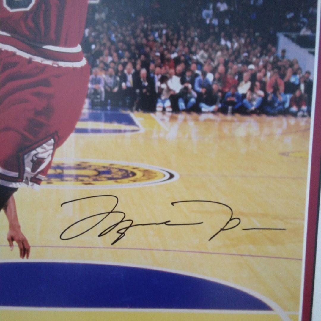 みみみです！マイケル・ジョーダン サイン UpperDeck社 ポスター