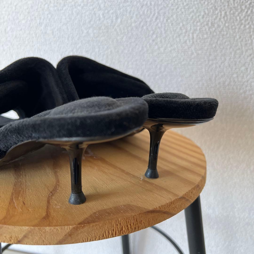 alexander wangベロアミュール