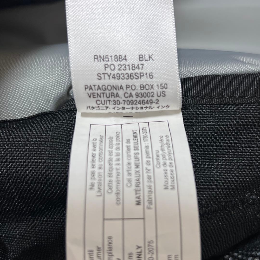 【人気】Patagonia ボストンバッグ 45L 黒 部活 旅行 定番