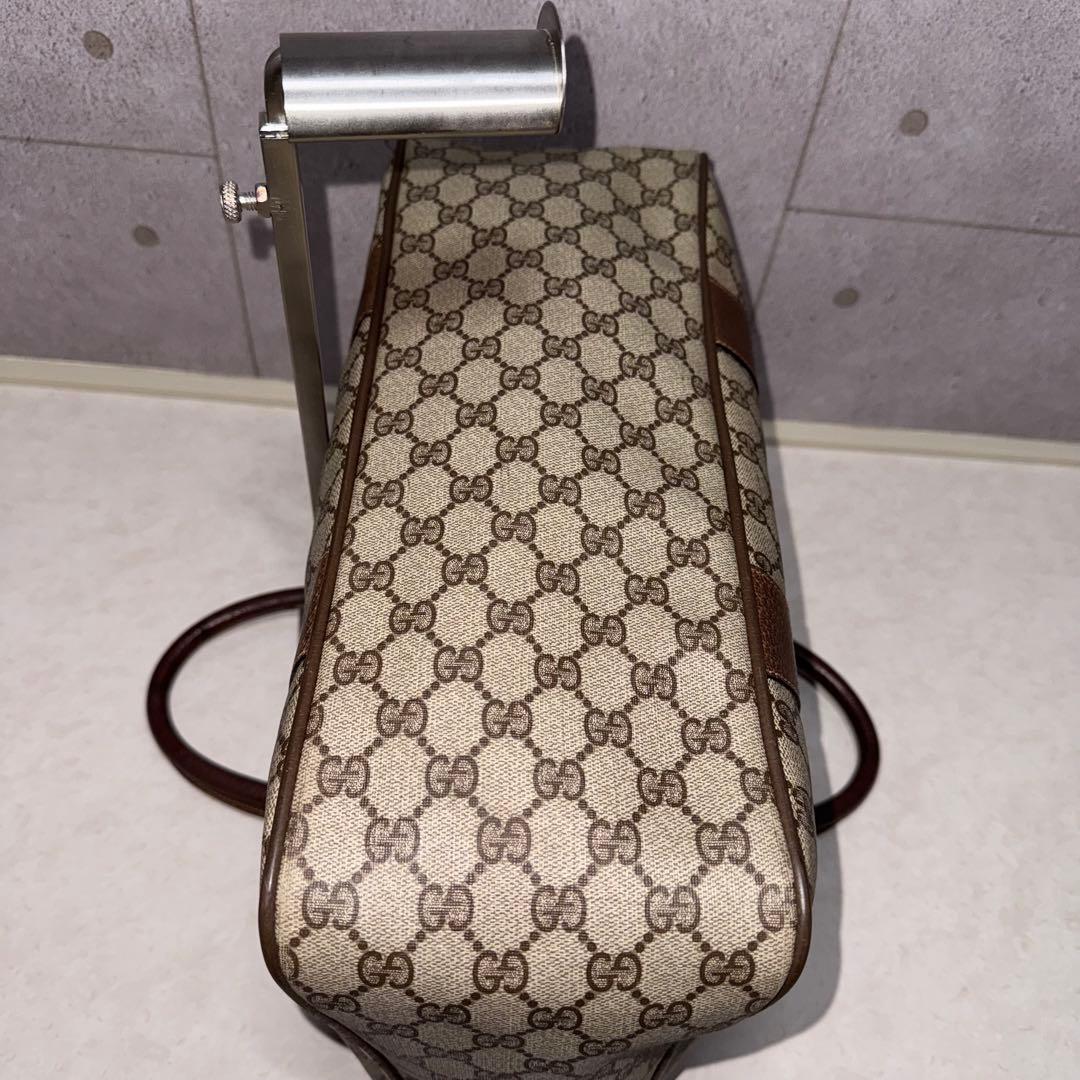 GUCCI オールドグッチ ミニボストンバッグ シェリーライン GGスプリーム