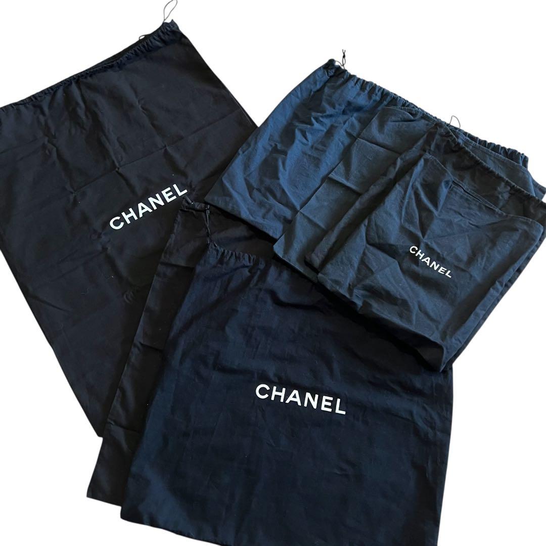 CHANEL ロゴ入り巾着袋 7枚セット