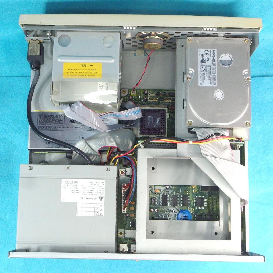 【動作品】NEC PC-9801BX3 インテル486DX＋IDE-HDD内蔵