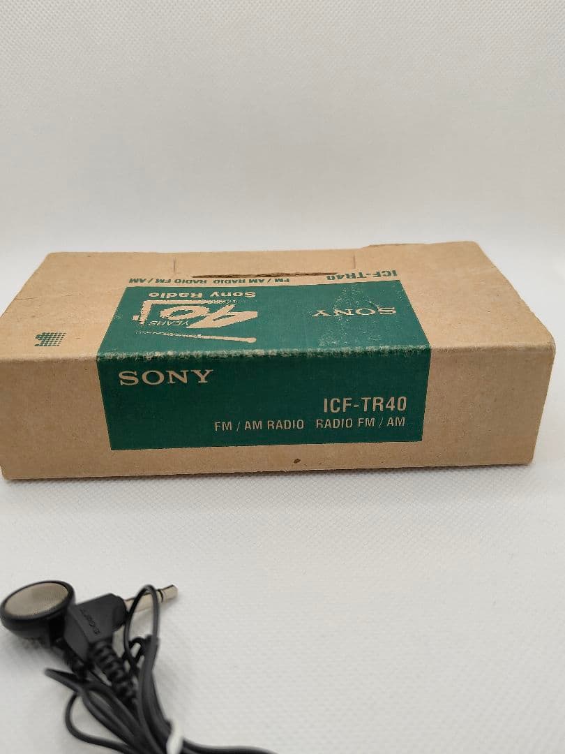 SONY ICF-TR40 FM/AMラジオ(1995年製)1チップIC
