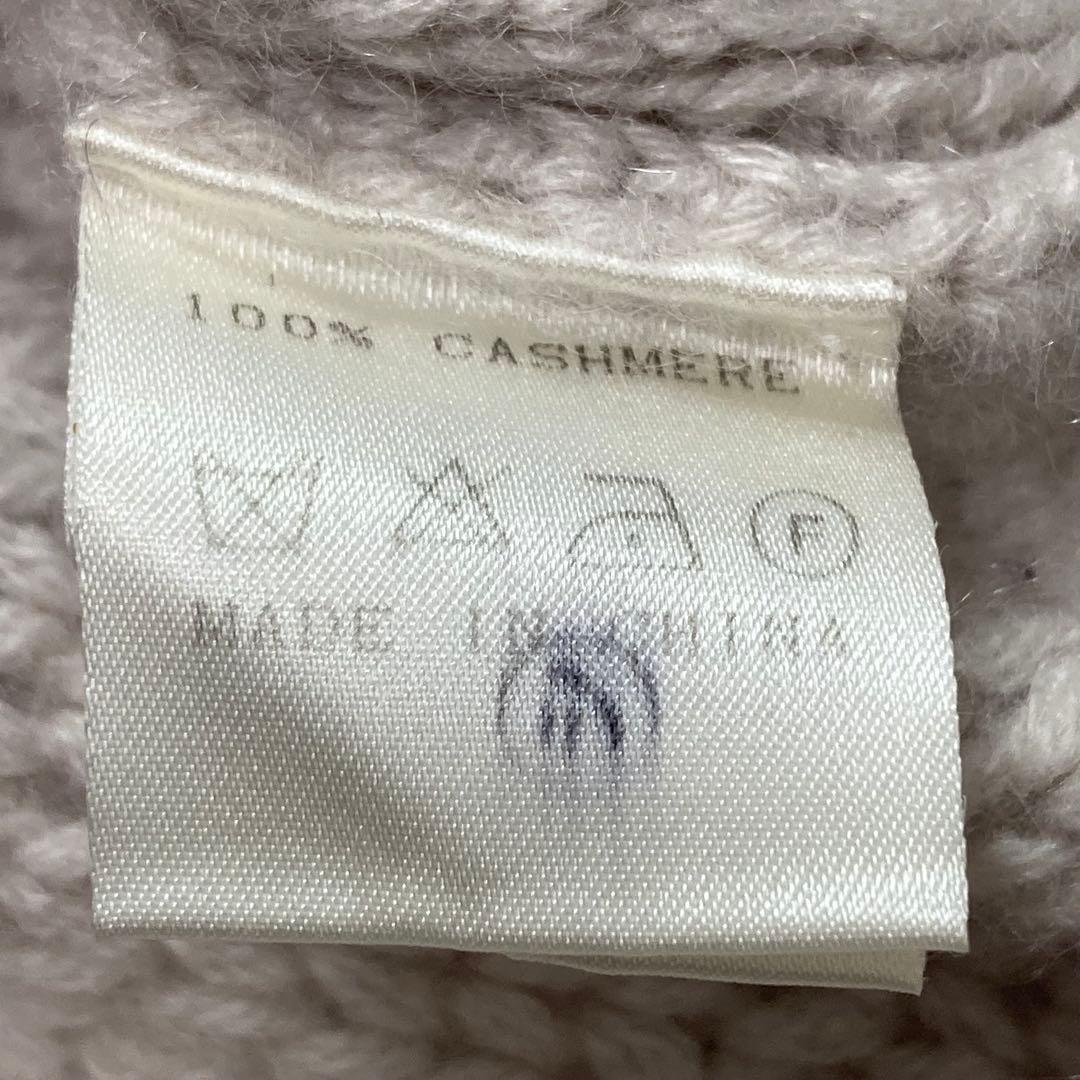 GALERIE VIE カシミヤ100% ニット カットソー 編み込み