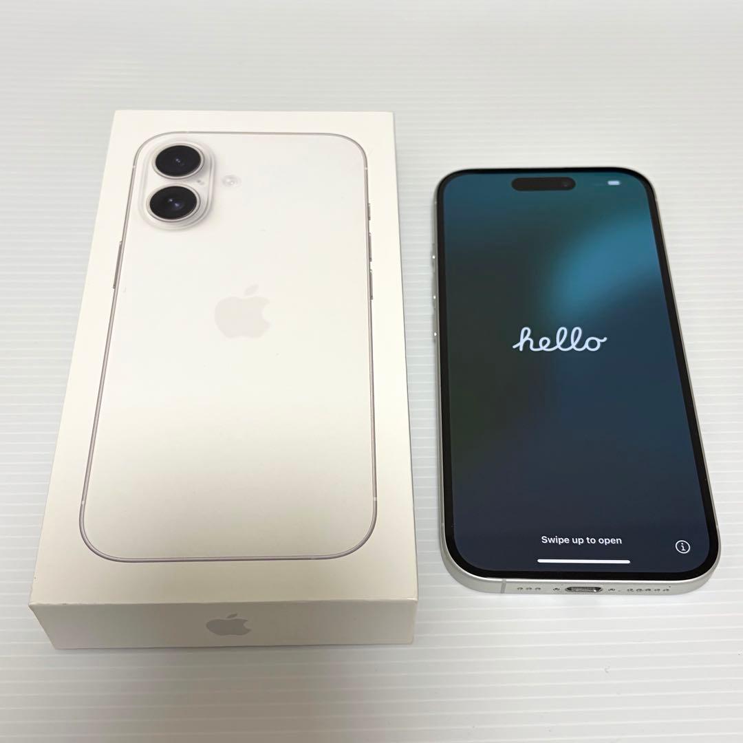Apple iPhone16 128GB ホワイト SIMフリー