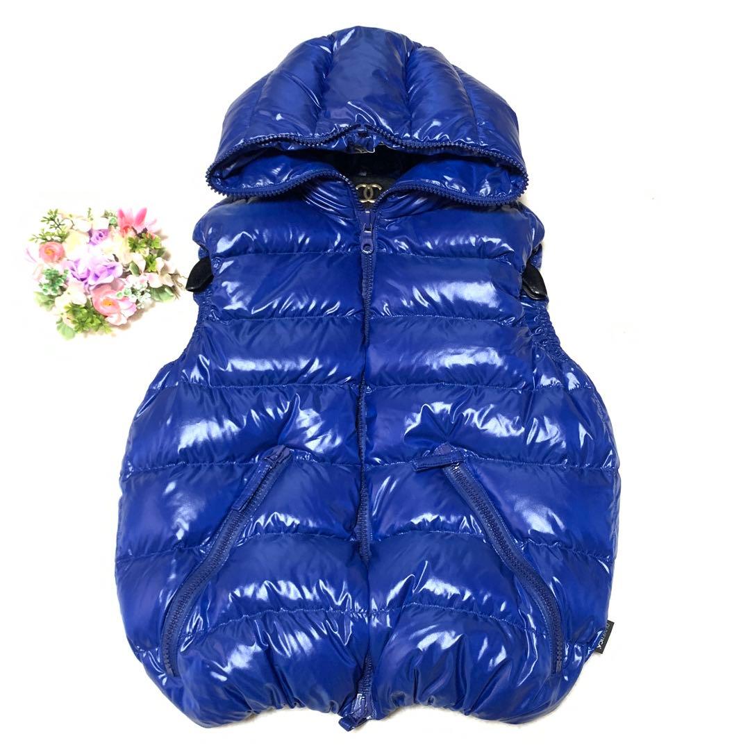 ★ メル53339様　❤︎現行★デュベティカダウンベストブルーXL 2XL