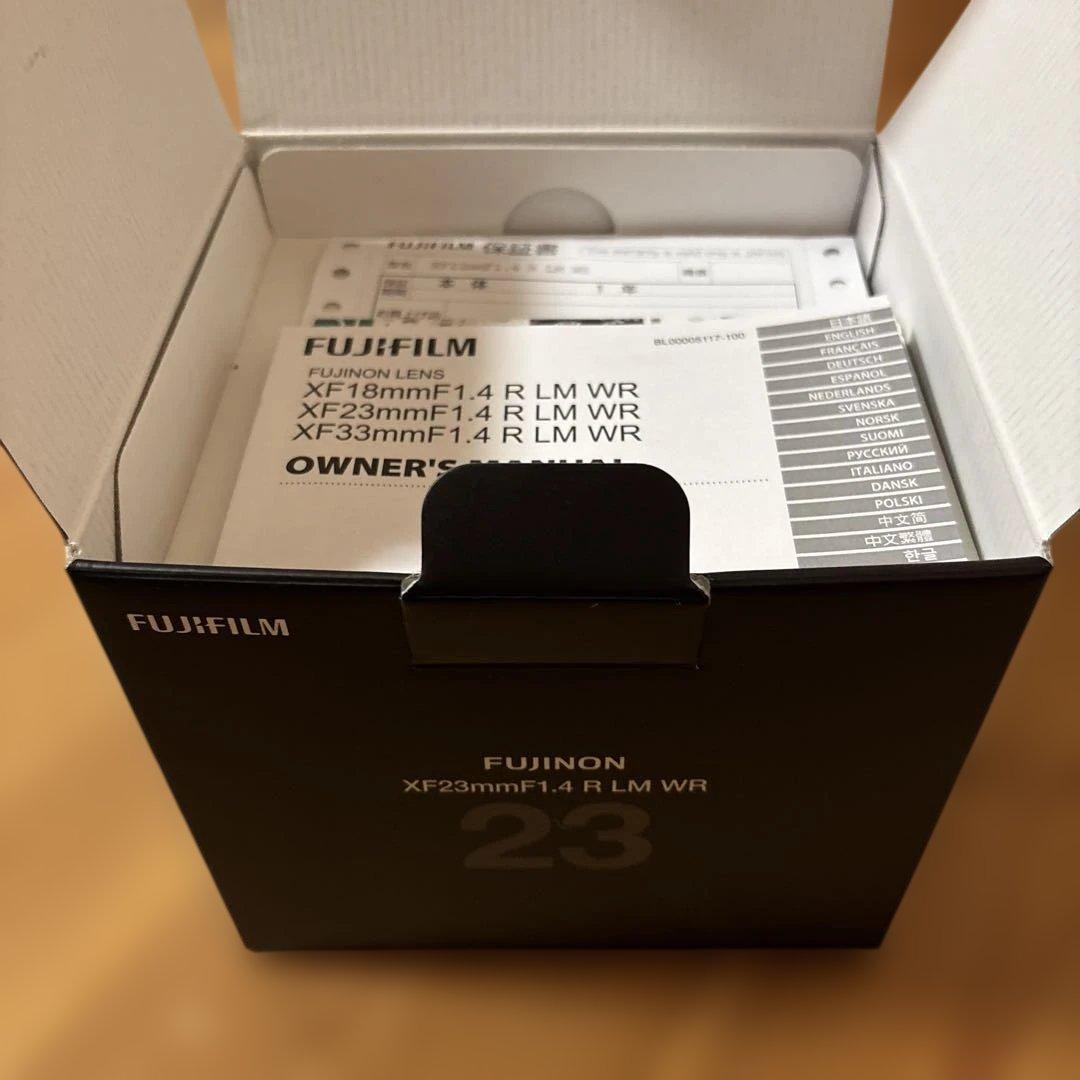 レンズ(単焦点) XF33mm F1.4 R LM WR