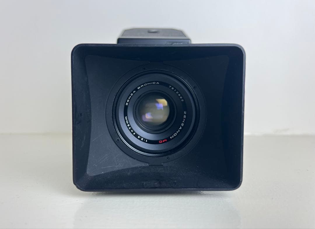 ZENZA BRONICA ETR S 中判カメラ 75mm F2.8 レンズ