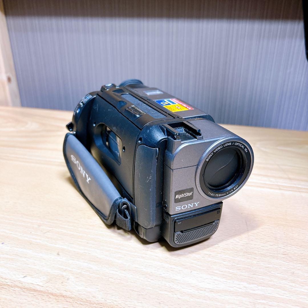 SONY hi8カメラ CCD-TR280 規制前ナイトショット搭載｜再生OK